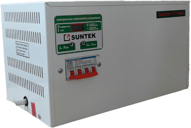 Стабилизатор Suntek ТТ 15000 ВА в Астрахани Стабилизатор Suntek ТТ 15000 ВА в Астрахани